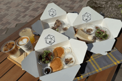 【朝食付】朝はバランスの取れた食事から♪プライベートテラスでゆっくり過ごす 《イン22時までOK》