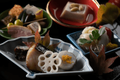 [Standard plan] Seasonal YUFU KAISEKI Course Meal Package (1 night accommodation & 2 meals)