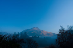 由布岳を最も感じる場所で、旅館ならではの優雅な1日を堪能 由布岳を最も感じる場所で、旅館ならではの優雅な1日を堪能