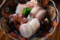【夕食一例】豊後灘で揚がった旬のお造り