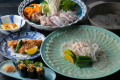 激しい潮流で育った大分ふぐは、ふぐの中でも評判が高く身が引き締まってぷりぷりの食感が人気です