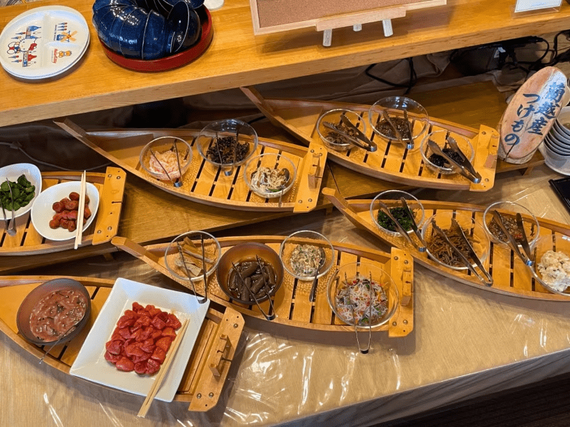 ◆【ご朝食・バイキング】約２０種類のごはんのおとも