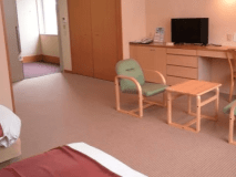 【客室】洋室ツイン（バリアフリールーム）