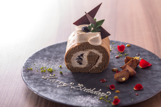 祇園辻利ほうじ茶と京きなこのロールケーキ（イメージ）