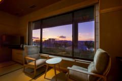 半露天風呂付和風ツイン（町並みビュー）35平米