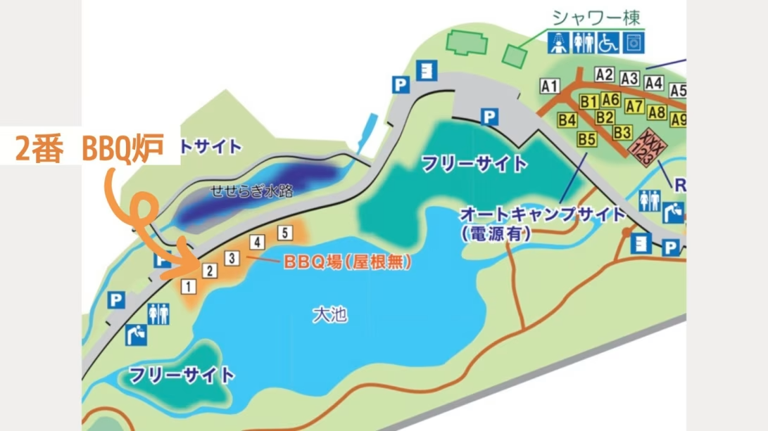 2番炉＿BBQディナーパッケージ（屋根なしBBQ場・デイキャンプ）(CO~20:00)