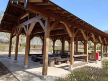 日差しを気にせずBBQ♪