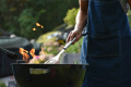 屋外で食べるBBQは絶品です！
