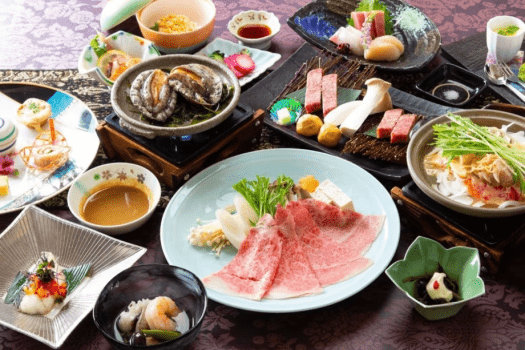 彩冬懐石膳の一例です