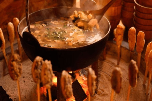 ここ八幡平にこないと食べることができない朝食！