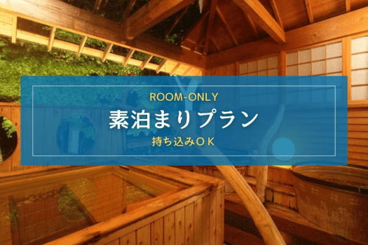 【素泊まり】四季を愉しむ温泉で心も体もリラックス！持ち込みOKの自由気ままにのんびりプラン