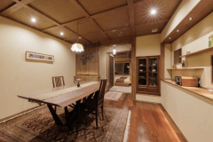 【森の別邸かたくりのダイニング】彩冬の極めつき美食膳を、ごゆっくりご堪能いただけます