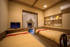 【だんぶり長者208号室】ベッドルームイメージ