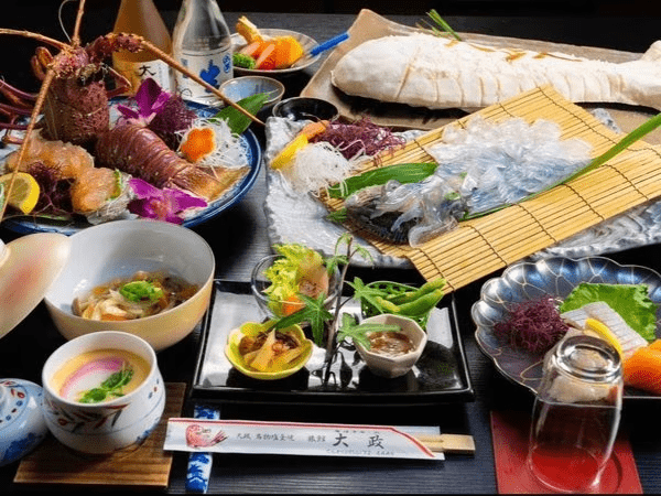 伊勢海老をお得に活きイカとプラン
