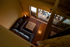 【メゾネットヴィラ海咲】吹き抜け