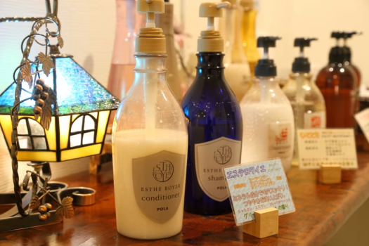 宿泊者専用のシャンプーバー