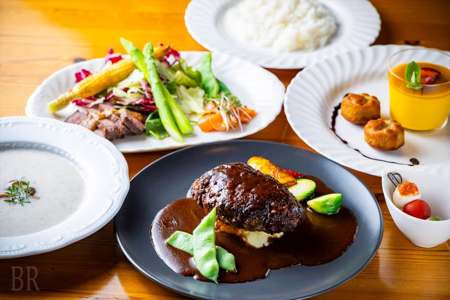 北杜の森で過ごす、愛犬との癒しのステイ～じゅわっと肉汁が広がる手作りハンバーグを堪能～【1泊2食付きプラン】