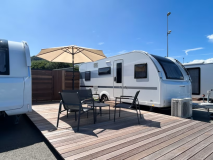 [Ocean View B] Guest room 13 square meters + wooden deck 23 square meters (1 to 3 people)