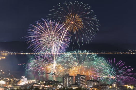 《8月15日　第77回 諏訪湖祭湖上花火大会》リニューアル客室◆素泊プラン