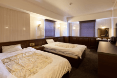 2025年8月にリニューアルしたツインルーム