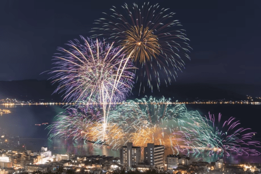 《8月15日　第78回 諏訪湖祭湖上花火大会》素泊プラン