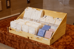 アメニティ　フロントにご準備しております