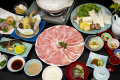 【2食付/開業記念】伊勢海老付◇おおいた和牛・豊後豚のしゃぶしゃぶ＆料理長厳選の四季彩8品コース《個室食事処》