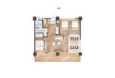 Orion Suite（オリオンスイート トリプルルーム）61.7㎡【禁煙】