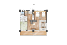 Nagomi Suite（和みスイート 和洋室）61.7㎡【禁煙】