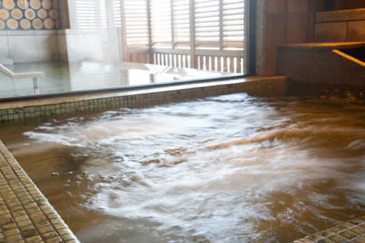 【津山温泉・城見SPA】津山の名湯「百々温泉」をなみなみと