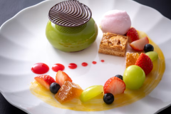 本プラン限定のホテルパティシエ特製スイーツ（イメージ）