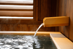 爽やかな風を感じるテラスを備えた温泉露天風呂付（イメージ）