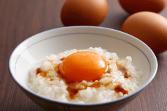 【朝食ブッフェ】美咲卵の赤玉 卵がけごはん（イメージ）