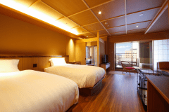 【ドッグフレンドリーフロア】温泉露天風呂テラス付グランデツイン