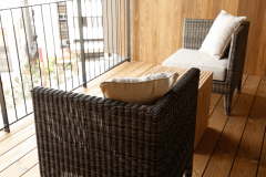 【コンフォートフロア 三休】テラス付モデレートツイン（一例）