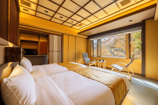 【薫風スイート】［ベッドルーム］