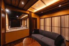 【薫風スイート】56平米／和室＋リビング＋ベッド＋半露天風呂