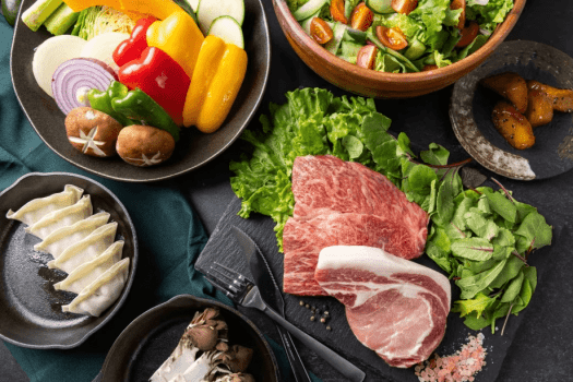 【1泊2食付】地元を代表する「とちぎ和牛・とちぎゆめポーク」をつかった《厳選BBQディナープラン》～思う存分楽しめる・関東エリア最大級のプライベートドッグヴィラ～