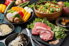 【1泊2食付】地元を代表する「とちぎ和牛・とちぎゆめポーク」をつかった《厳選BBQディナープラン》～思う存分楽しめる・関東エリア最大級のプライベートドッグヴィラ～