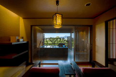 【貸切露天風呂なごみ湯】プライベートな湯浴みを楽しむ貸切露天風呂