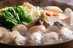 旨み溢れるてっちり鍋【ふぐづくし会席(イメージ)】