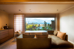 山翠閣/専有露天風呂付和洋室Ｅ