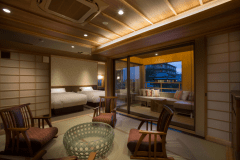 山翠閣/専有露天風呂付和洋室Ａ