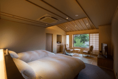 山翠閣/専有露天風呂付和洋室Ｂ