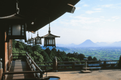 【金刀比羅宮】本宮から琴平の町を望む