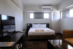 【デラックスダブルルーム27㎡/禁煙】お二人でもゆったり過ごせる快適空間。