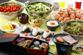 【有馬 瑞宝園】朝食｜和膳を個別配膳にてご用意いたします