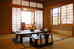 【Blissful luxury, Japanese/Western-style twin room with 100% natural free-flowing “Kogane-no-Yu (golden hot spring water)” Bath】Annex “Tsuru-no-I” Retreat to spend your time without disturbing anyone else 【Blissful luxury, Japanese/Western-style twin room with 100% natural free-flowing “Kogane-no-Yu (golden hot spring water)” Bath】Annex “Tsuru-no-I” Retreat to spend your time without disturbing anyone else