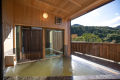 【Non-smoking】Twin room with semi open-air bath and free-flowing hot spring "Kogane-no-Yu"+Japanese-style room(Main building) 【Non-smoking】Twin room with semi open-air bath and free-flowing hot spring "Kogane-no-Yu"+Japanese-style room(Main building)