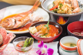【美味少量会席】★会席料理のポイント★ご飯も海鮮が楽しめる！〆のご飯は、雲丹いくら丼（ミニサイズ）をご用意！